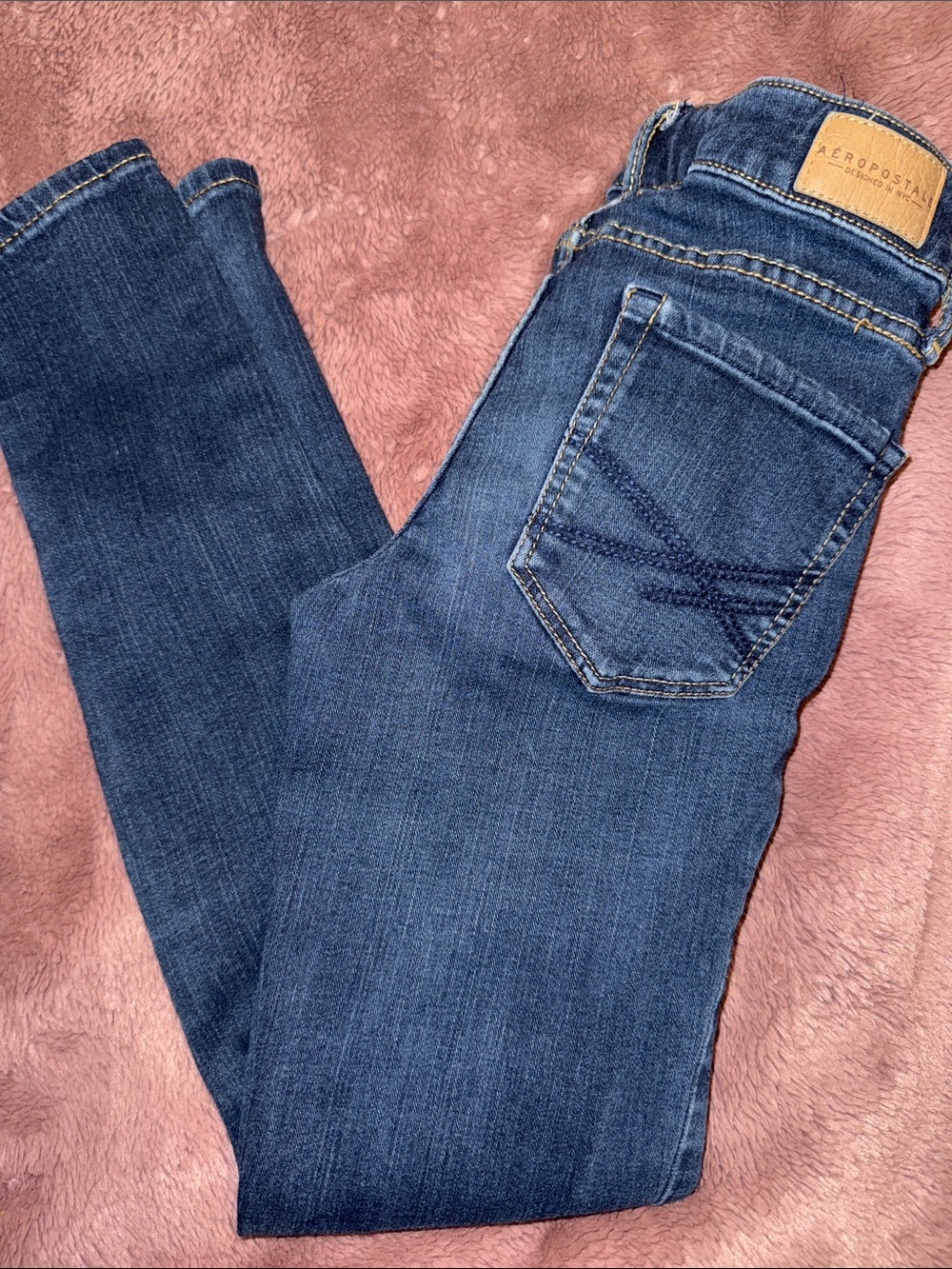 Aeropostale Women’s Medium Blue Skinny Jegging Jeans
